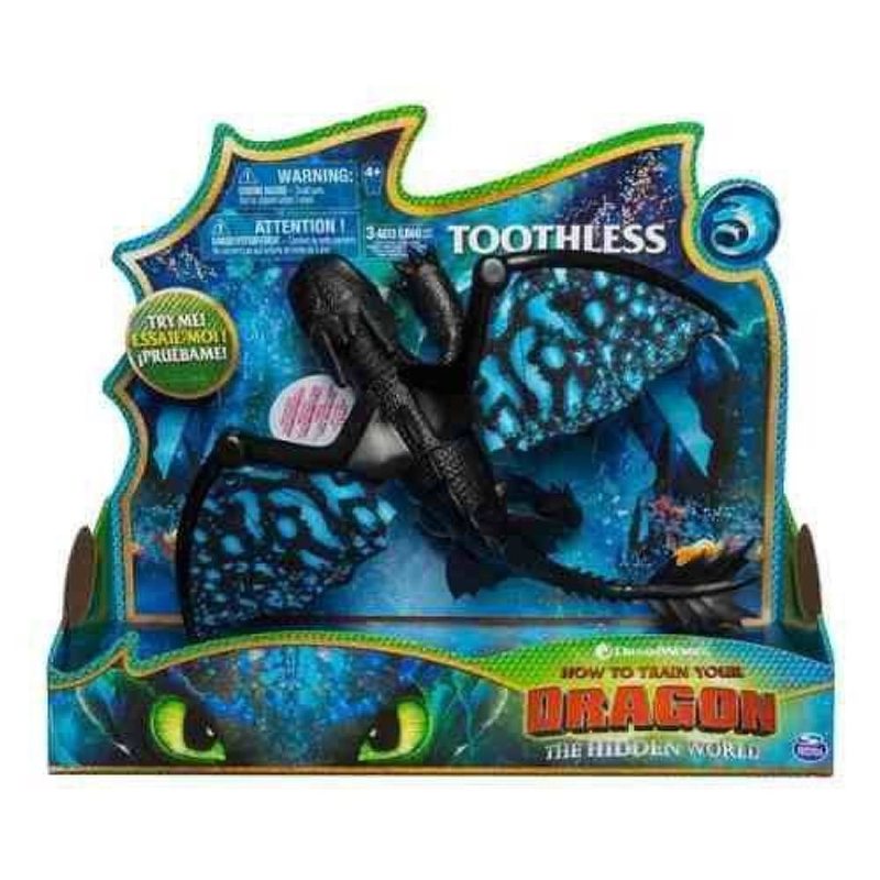 Figura Deluxe Banguela Como Treinar o Seu Dragão 3